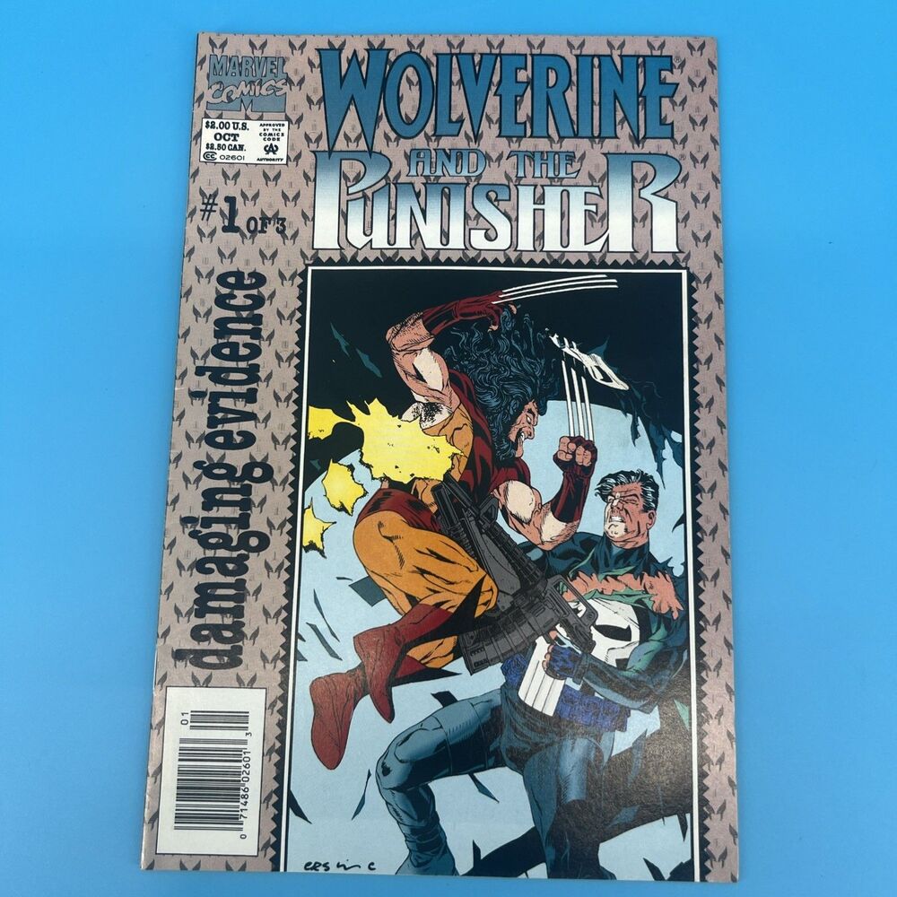 Wolverine and the Punisher: Damaging Evidence #1 (Marvel Comics October 1993)